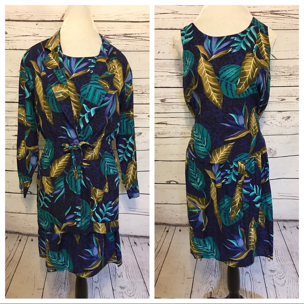 Tropical 3-piece Skirt Set